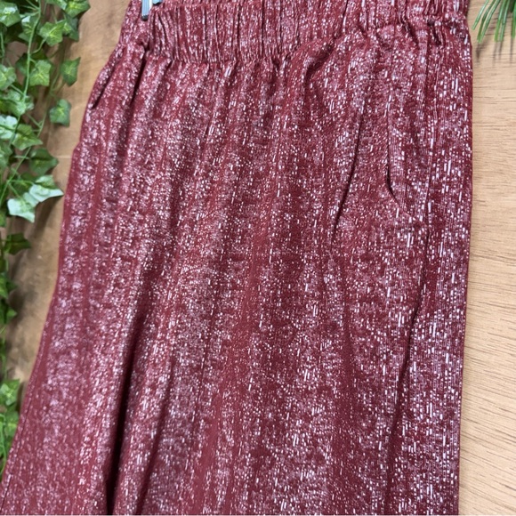Zenana Outfitters Red Wide Leg Pants size Large - Picture 2 of 7